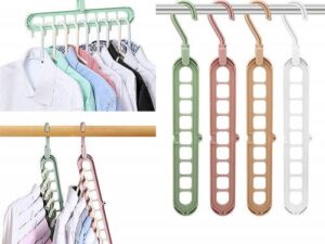 9-Hole Space Saving Magic Hanger