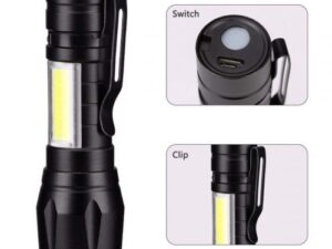 Handheld Tactical Focus Flashlight Torch