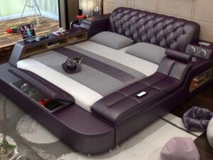 GF6152 Trendy Design Leather Bed