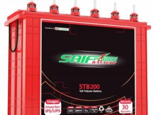 Saif Power STB-200 Tall Tubular 12V IPS Battery