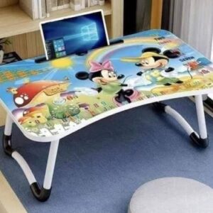 Cartoon Printed Foldable Laptop Table