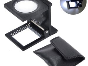10X Thread Counting Glass Folding Magnifier