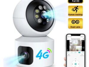 V380 Pro Dual Lens Wi-Fi Camera with 4G SIM