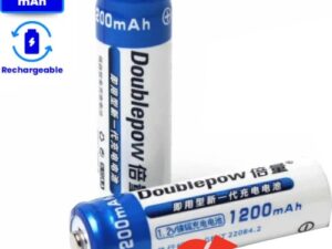 Doublepow 1200mAh 4-Pcs "AA" NiMH Rechargeable Battery