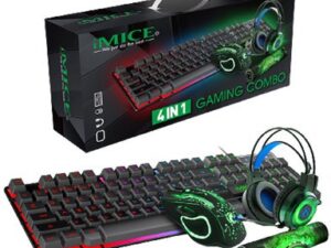 IMICE GK-490 4-in-1 Gaming Kit Combo
