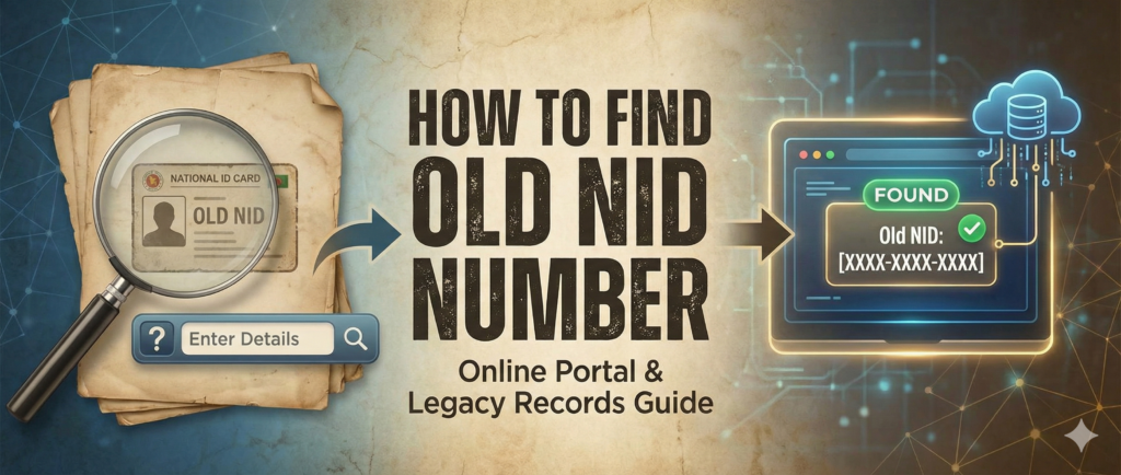 How to Find Old NID Number